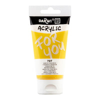 Akrilna boja DARWI Acryl 75 ml – Titanijum žuta srednja