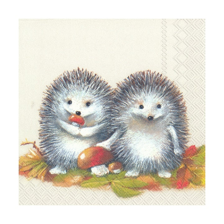 Eko salveta za dekupaž Welcome Little Friends sa motivima životinja za kreativno ukrašavanje predmeta.