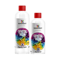 Pakovanje Crystal Kompozit epoksidne smole od 1.5 litara za umjetničke projekte i izradu nakita.