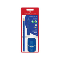 Set Faber Castell Jumbo Grip grafitnih olovaka ergonomskog trouglastog oblika za lakše crtanje i pisanje.