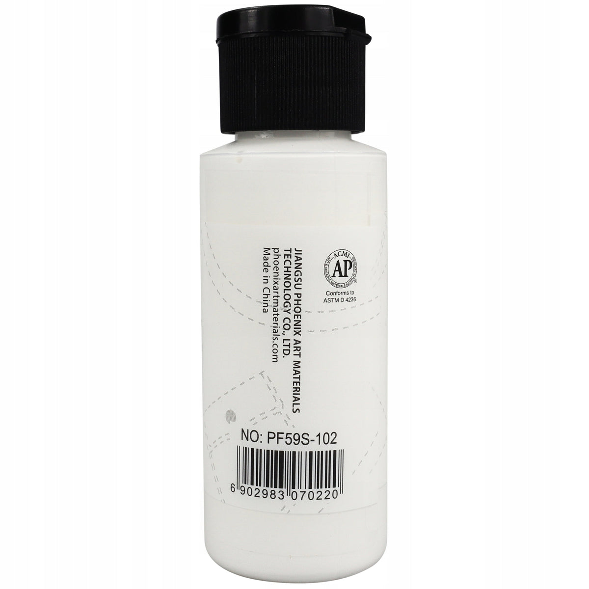 Farba na tekstil Phoenix 59 ml bijela
