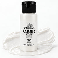 Farba na tekstil Phoenix 59 ml bijela