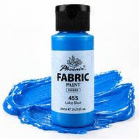 Farba na tekstil Phoenix 59 ml – jezersko plava 455