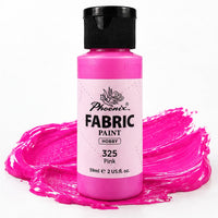 Farba na tekstil Phoenix 59 ml ružičasta 325