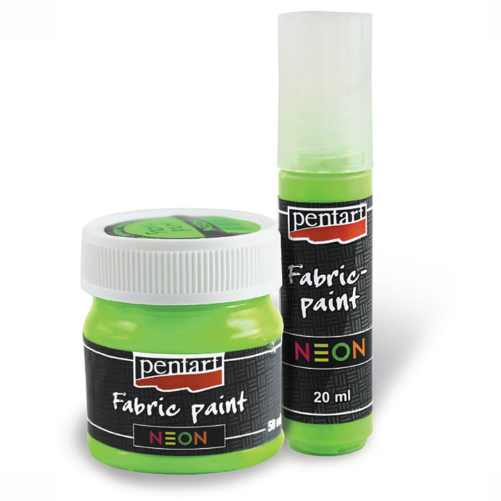 Boja za tekstil NEON 50 ml - više nijansi – neon zelena