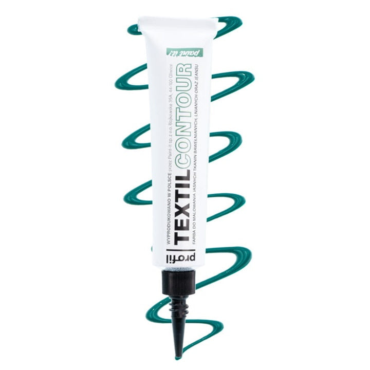 Profil boja za svijetli tekstil sa aplikatorom 25 ml - izaberi nijansu – tamnozelena