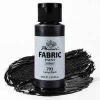 Farba za tekstil Phoenix 59 ml – lamp crna