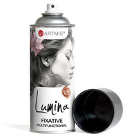 Fiksativ u spreju ARTMIE Lumina 400 ml za zaštitu umjetničkih radova od prašine i vlage.