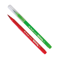 Flomasteri Colorino Brush s dugim vrhom u obliku kista – 10 boja