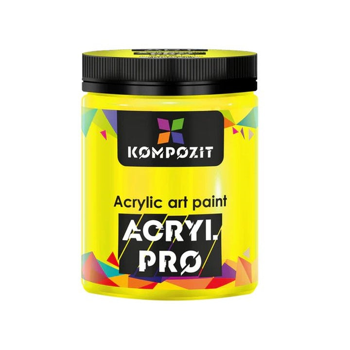 Paleta fluorescentnih nijansi ACRYL PRO ART akrilne boje
