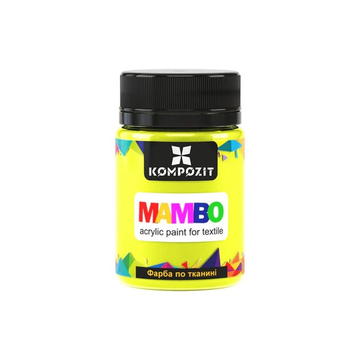 Fluorescentna boja za tekstil i kožu MAMBO 50 ml u bočici