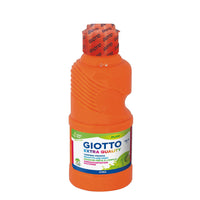 Fluorescentna tempera boja GIOTTO Extra Quality Fluo 250 ml – narandžasta