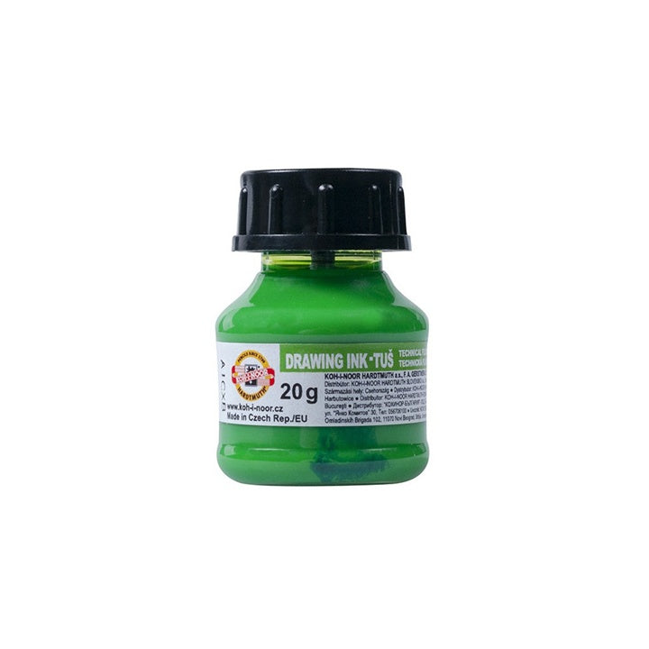 Fluorescentni tehnički tuš Koh-I-Noor 20 g – Zelena