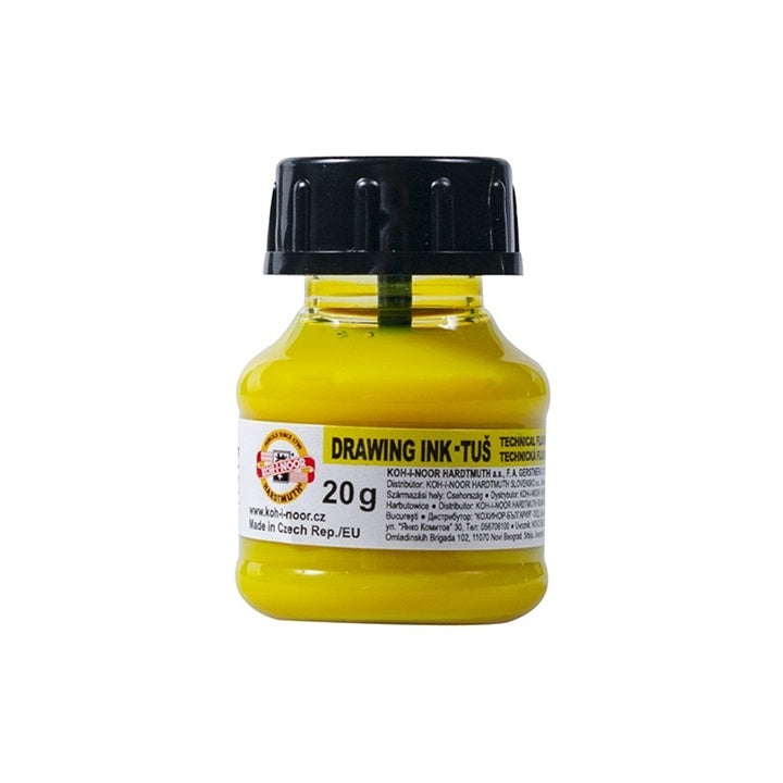 Fluorescentni tehnički tuš Koh-I-Noor 20 g – Žuta