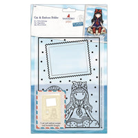 Folder za reljefiranje DOCRAFTS Santoro Gorjuss ribice 15 x 21 cm - 1 kom