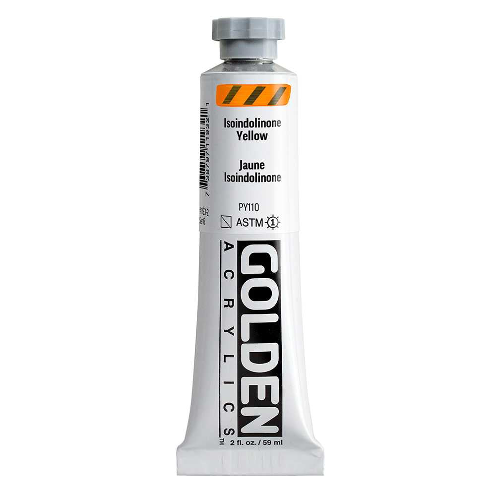 GOLDEN Heavy Body akrilna boja 59 ml – Isoindolinone Yellow