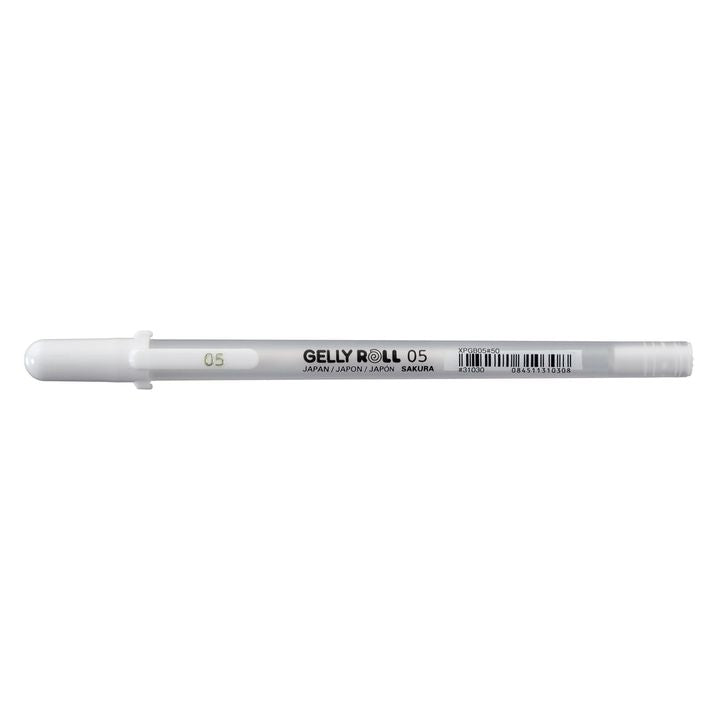 Gel olovke Sakura Gelly Roll bijele nijanse — slika 1