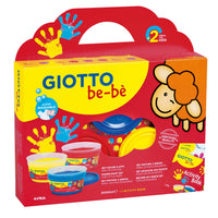 GIOTTO Be-Be set boja za prste 3 x 150 ml s knjigom aktivnosti