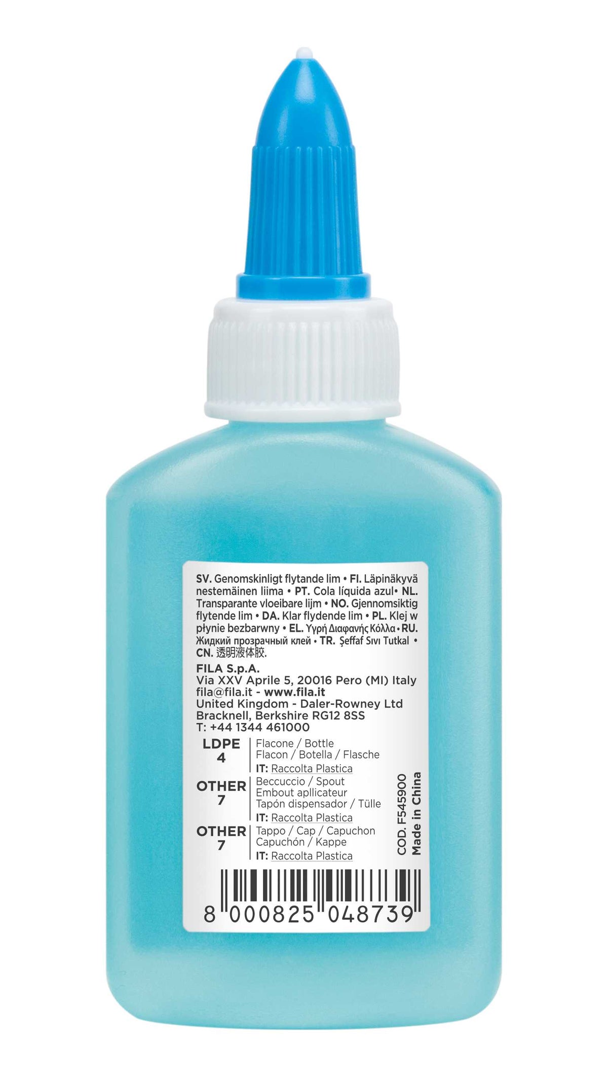 GIOTTO Blue Glue tečno plavo ljepilo s preciznim vrhom 40 ml