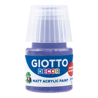 Giotto Decor matna akrilna boja 25 ml – ljubičasta