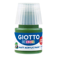 Giotto Decor matna akrilna boja 25 ml – šumska zelena