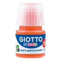 Giotto Decor matna akrilna boja 25 ml – narandžasta