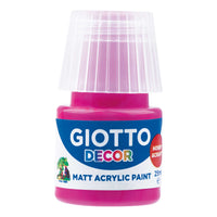 Giotto Decor matna akrilna boja 25 ml – purpurna
