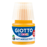 Giotto Decor matna akrilna boja 25 ml – tamnožuta