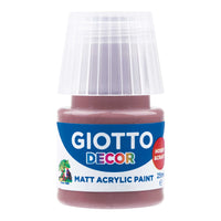 Giotto Decor matna akrilna boja 25 ml – prirodna umbra
