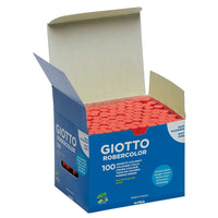 GIOTTO Robercolor bezprašne krede 100 kom – crvena