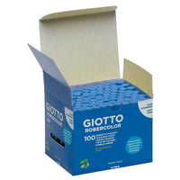 GIOTTO Robercolor bezprašne krede 100 kom – plava