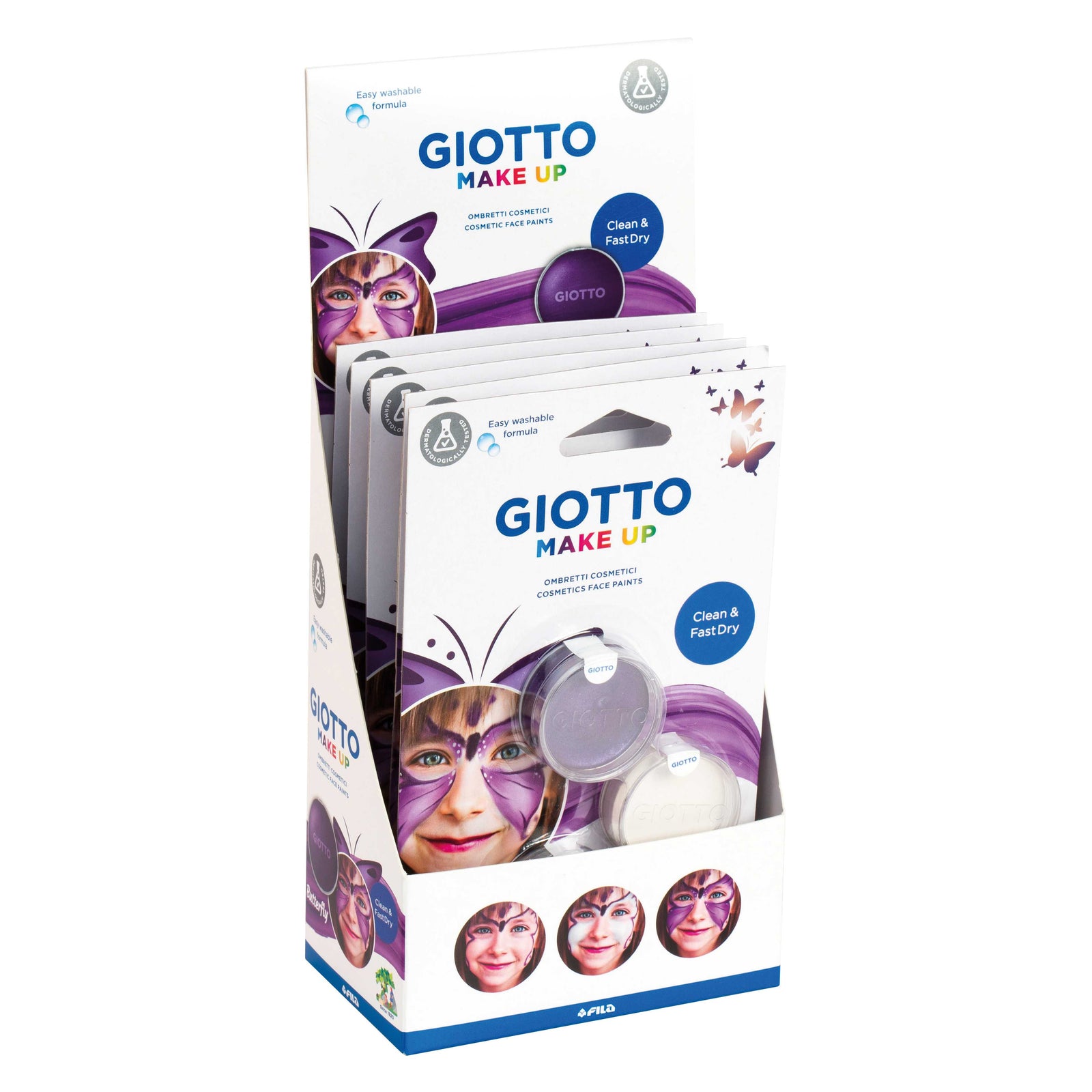 Giotto set boja za lice Leptir 3 x 5 ml