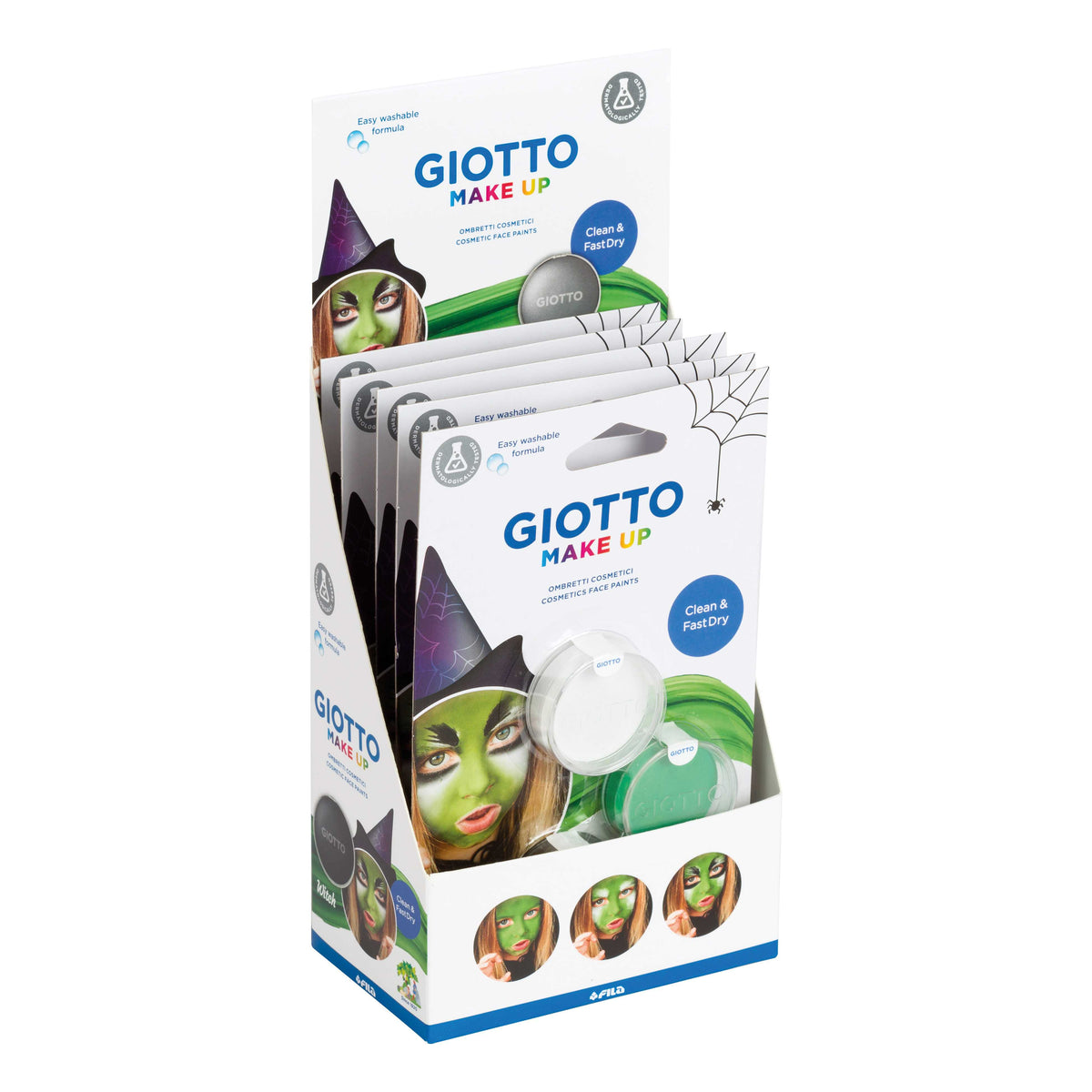 GIOTTO set boja za lice Vještica 3 x 5 ml