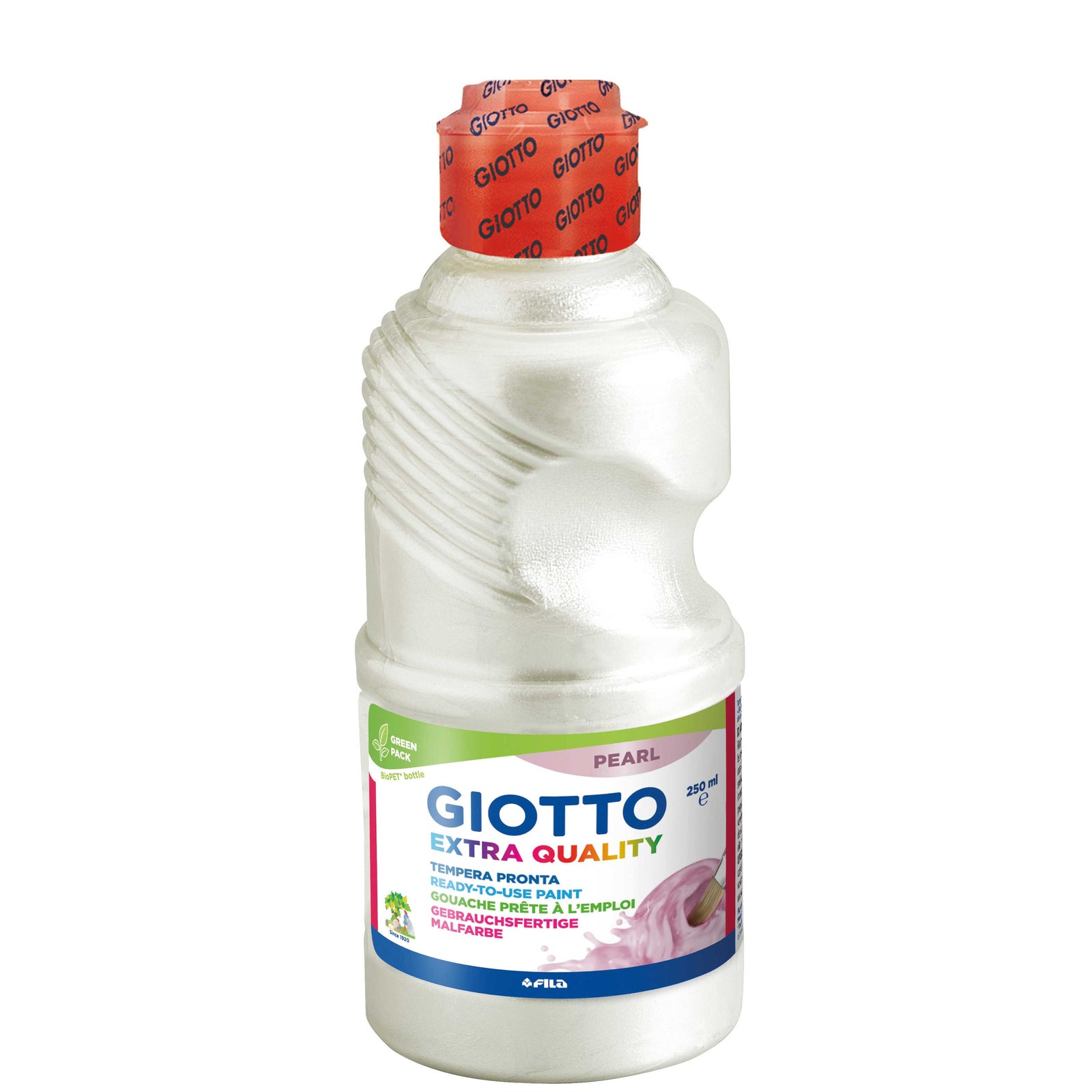 Giotto sedefasta tempera boja 250 ml – bijela