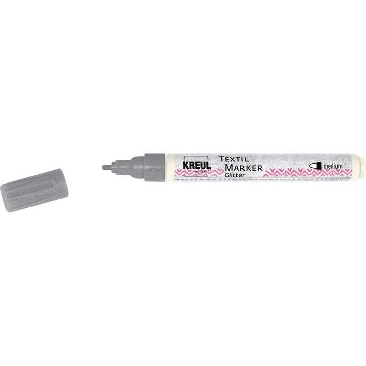 Glitter markeri za tekstil Kreul medium - razne nijanse — slika 9