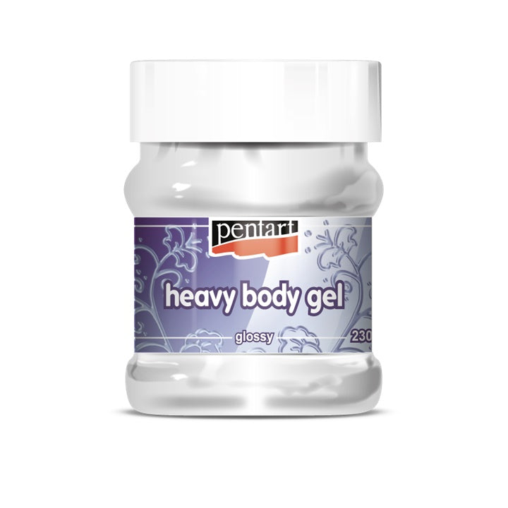 Glossy gel medij Pentart heavy body — slika 2