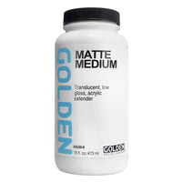 GOLDEN Matte Medium tečni mat akrilni medij