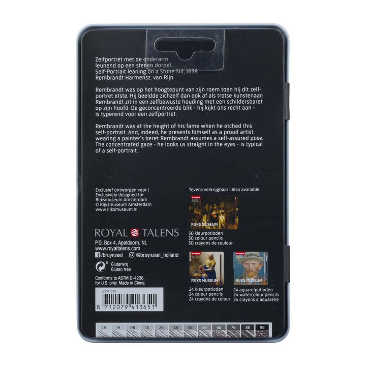 Grafitne olovke Bruynzeel Holland / set od 6 kom — slika 3
