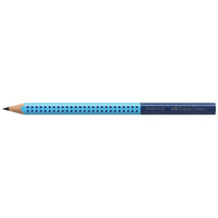 Grafitna olovka Faber-Castell Jumbo Grip - razne boje – plava