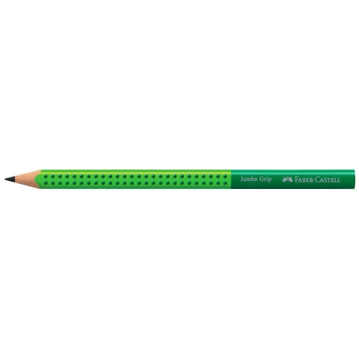 Grafitna olovka Faber-Castell Jumbo Grip - razne boje – zelena