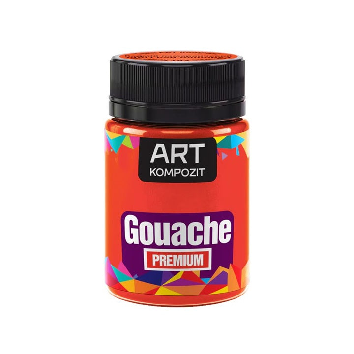 Gvaš boja PREMIUM ART Kompozit 60 ml, crvena nijansa u tubi
