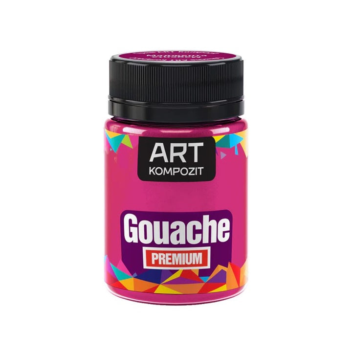 Gvaš boja PREMIUM ART Kompozit 60 ml, crna nijansa u tubi