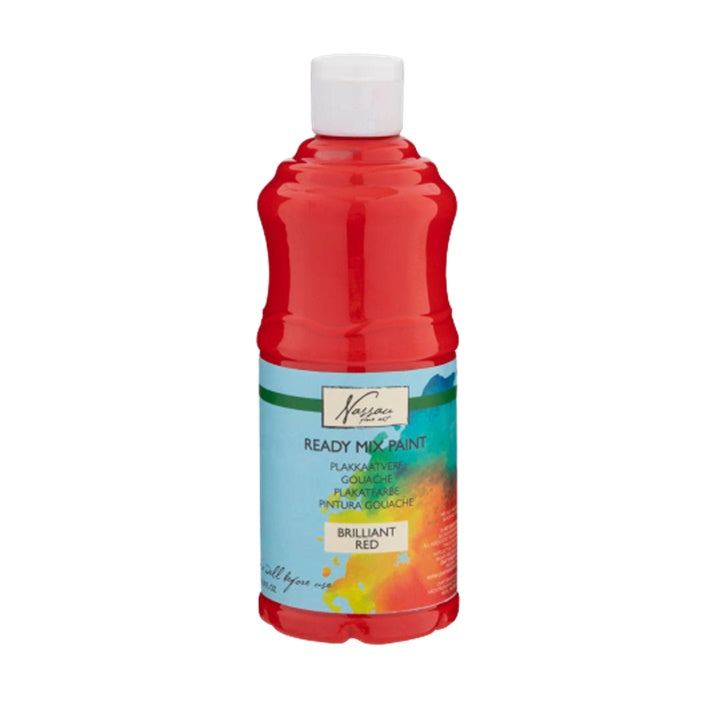 Gvaš boje Nassau - 500 ml - razne nijanse — slika 1