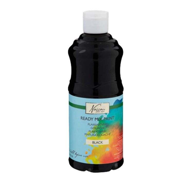 Gvaš boje Nassau - 500 ml - razne nijanse — slika 2