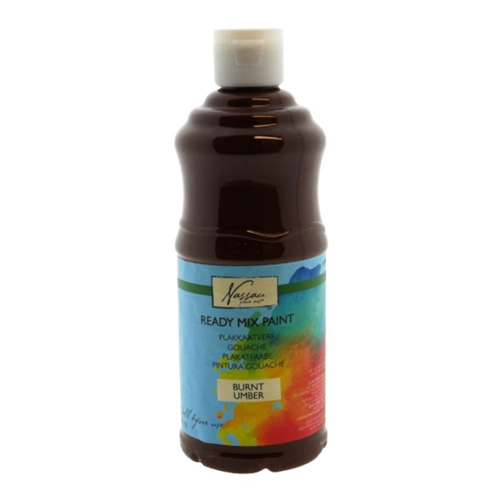 Gvaš boje Nassau - 500 ml - razne nijanse — slika 3