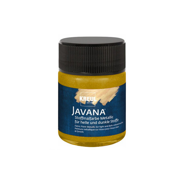Javana boja za tekstil metalik 50 ml - izaberite nijansu — slika 3