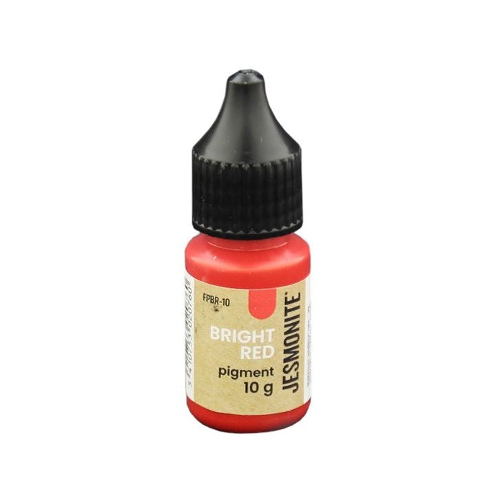 Jesmonite pigment 10 g u zelenoj boji, visoko koncentrisan za precizno nijansiranje.