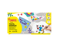Flomasteri za tekstil JOVI Jovidecor Textil sa vrhom u obliku kista – 48 kom / 12 boja