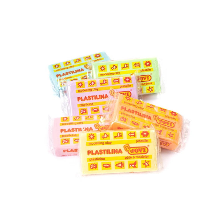 JOVI Plastelin pastelnih nijansi 6 x 50 g — slika 1