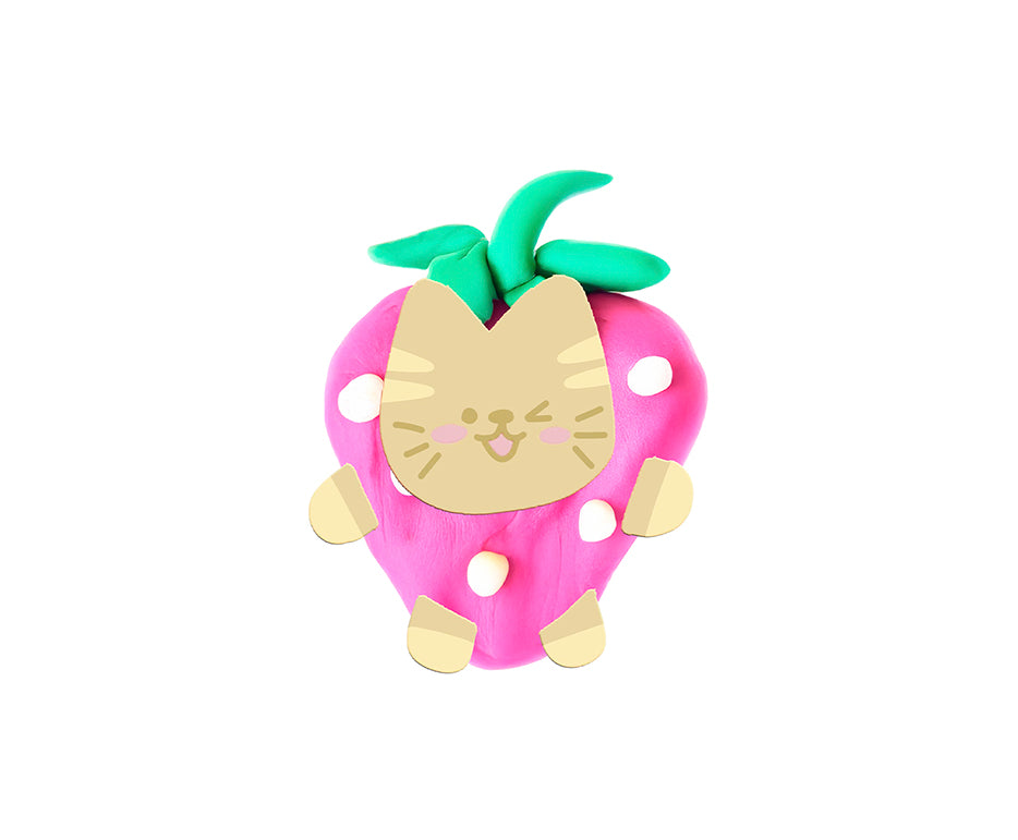 JOVI Play&Fun Kawaii prirodni plastelin u koferčiću – set sa dodacima